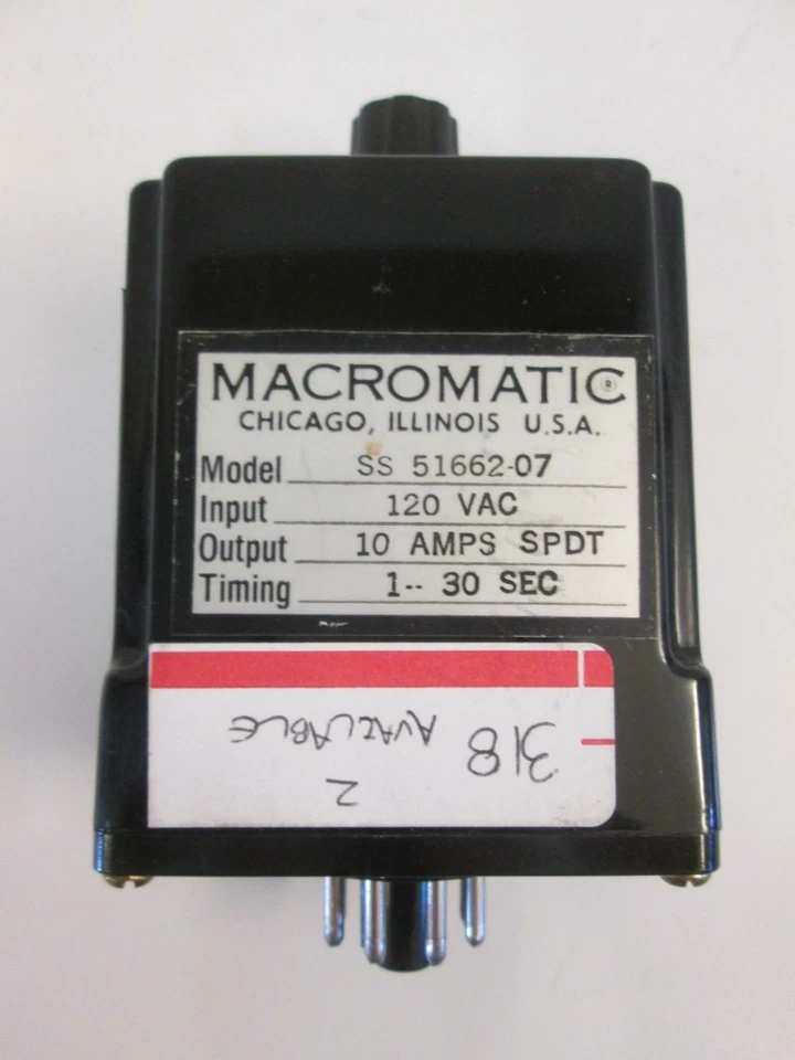 Macromatic SS-5166207 Time Delay, Used - Image 2 of 2