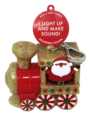 Bath & Body Works Christmas Train Santa Pocketbac Hand Sanitizer