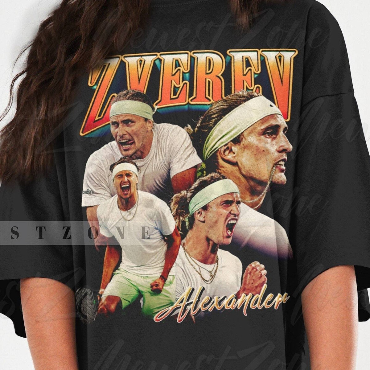 Alexander Zverev Shirt Germany Professional Tennis Player Tshirt