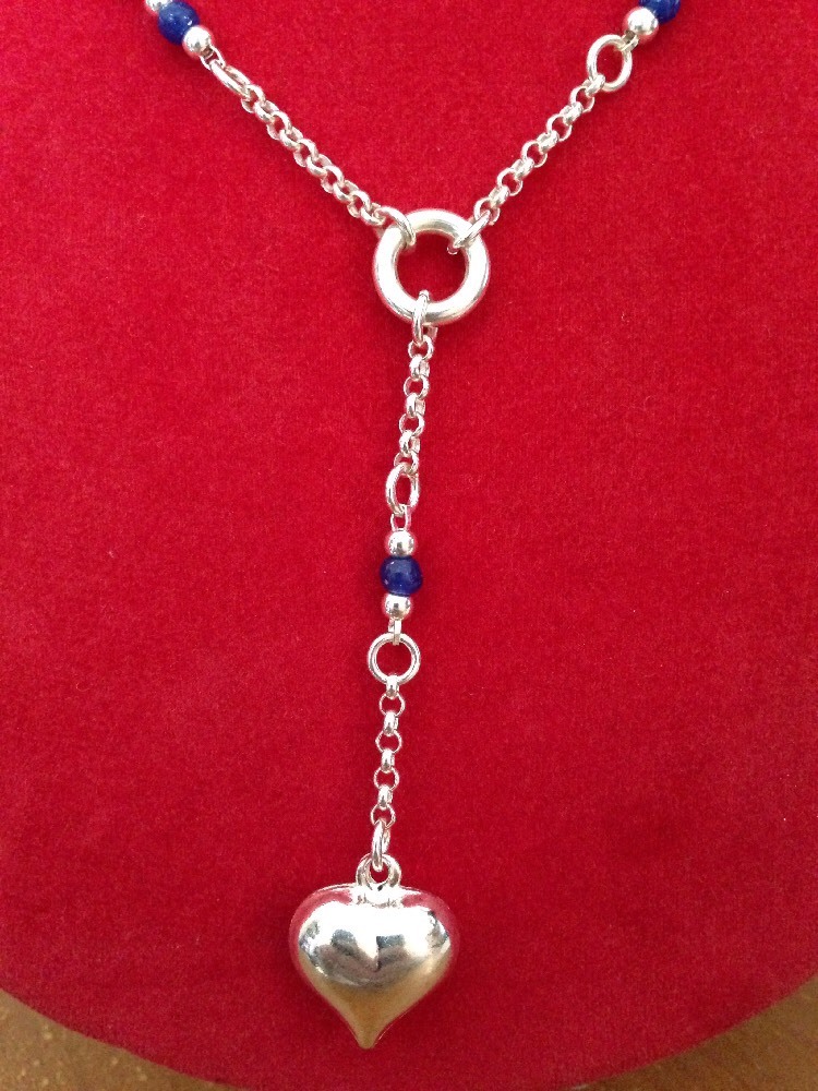 Collier Sautoir En Perles D’argent 925 - Poinçon Orfèvre, Neuf Avec étiquettes - Bijou Argent Sterling