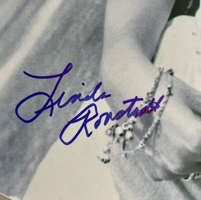 Linda Ronstadt American Eagles Singer Artist Signed 11x14 Photo