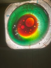 Pro Liquid Light Show Glass Kit, 12" Base, 10 1/2" Top Spinner, 1/8" Thick glass