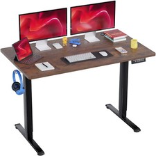 48 Inch Adjustable Height Standing Desk Computer Desk with Large Space Desk