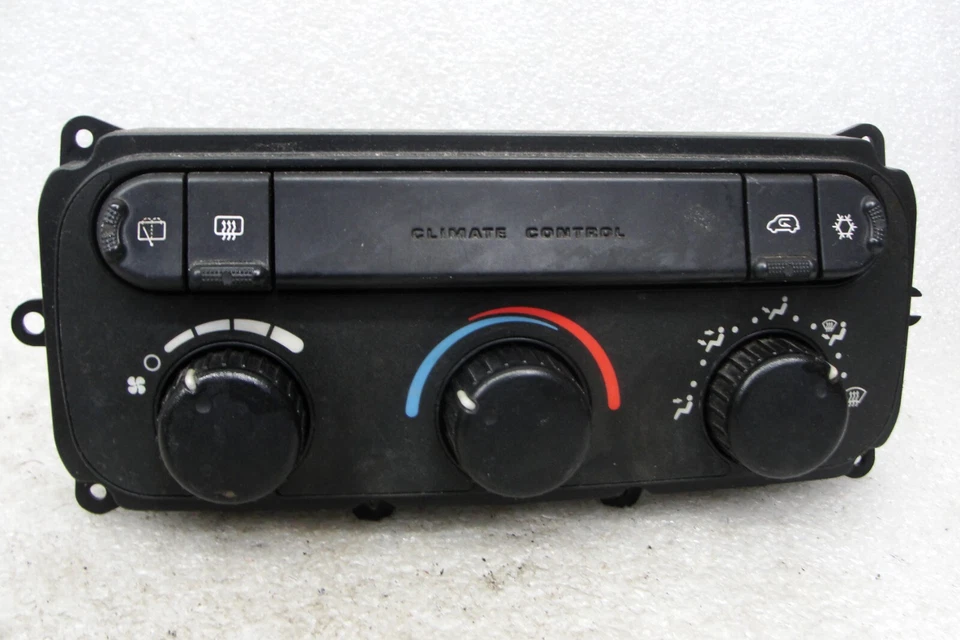 Dodge Caravan Town Country CONTROL DE CLIMA MANUAL aire acondicionado calefacción zona 04-07 5134625 Foto 4 de 4