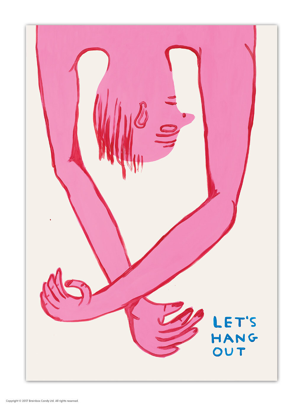 David Shrigley Brainbox Candy Postcard Funny Comedy Humour Cheeky Joke