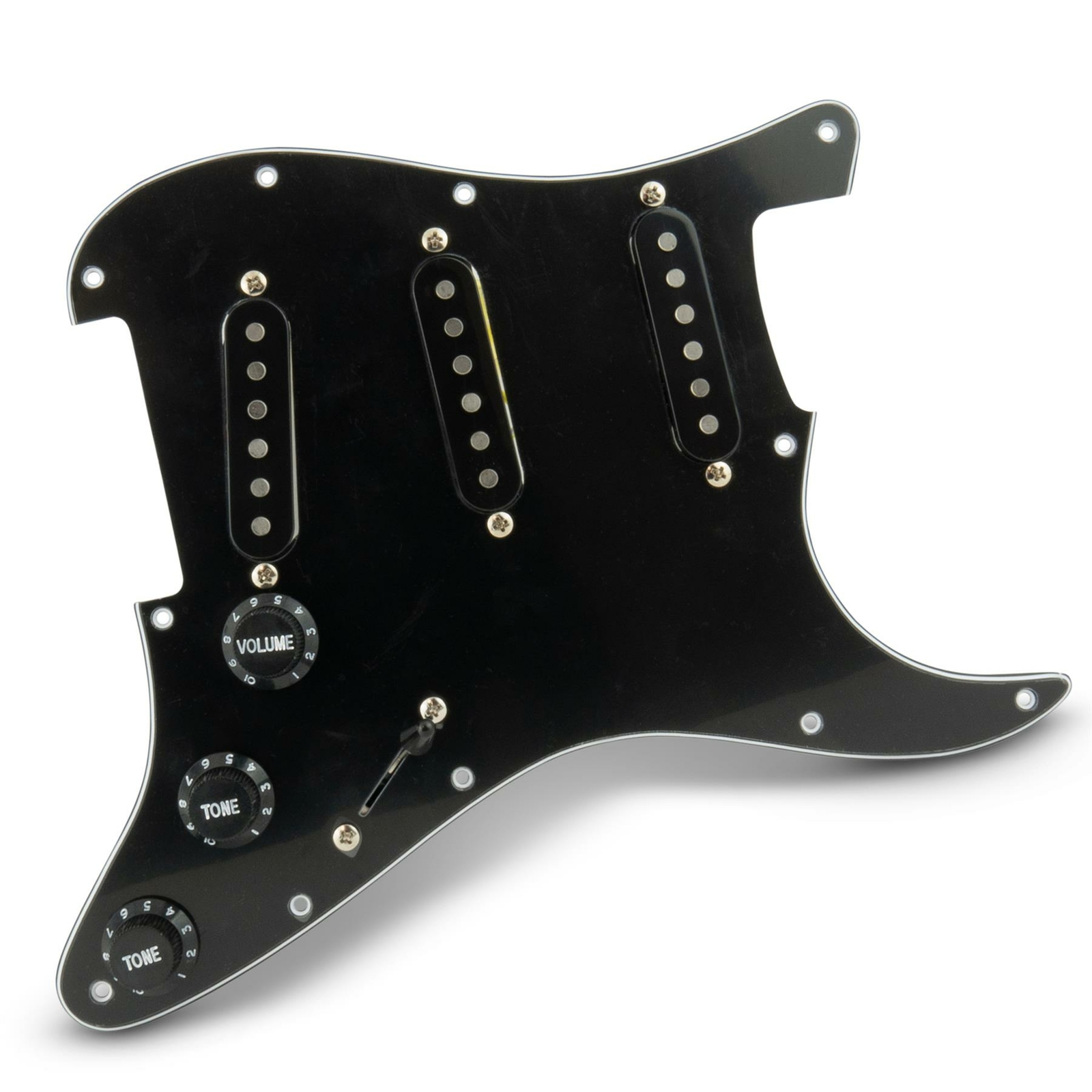 Pickup Alnico V nero per Stratocaster SSS