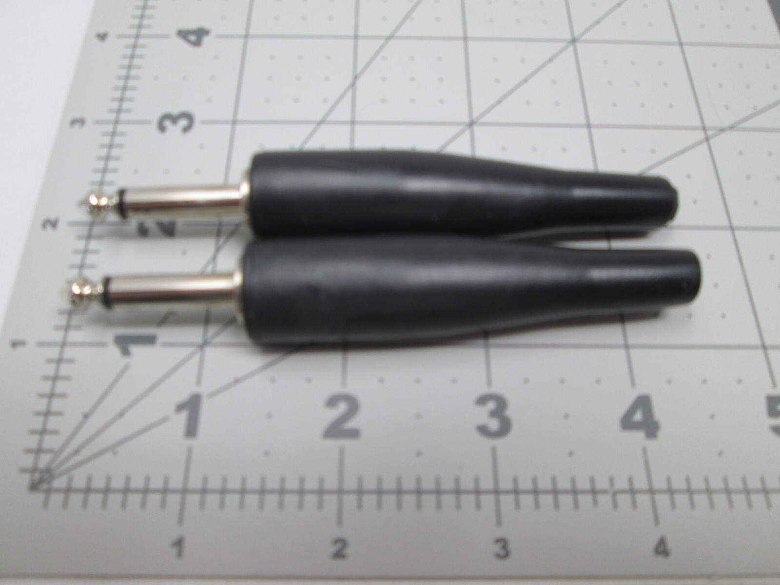 2  CW Morse Code Straight Key Keyer Bug connector 1/4" 6.35 mm plug