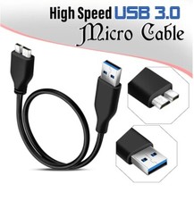 18" USB 3.0 Cable A to Micro B high Speed Up to 4.8 Gbps Data Transfer Cable