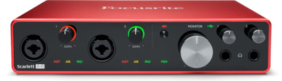 Focusrite Scarlett 8i6 8x6 USB Audio Interface 3rd Gen Pre amp //ARMENS//