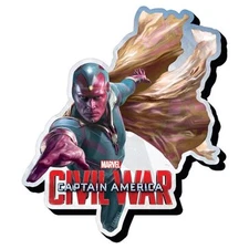 New Funky Chunky Magnet * Vision * Captain America : Civil War Marvel Movie
