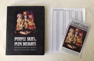 Purple Skies, Plum Delights: Antique Doll Collection Hardcover By Lucy Morgan