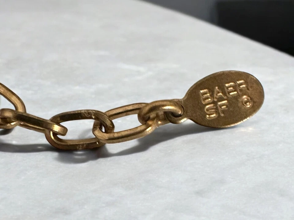 Collar con cordón de cuero negro colgante turquesa Marjorie Baer SF Foto 4 de 4