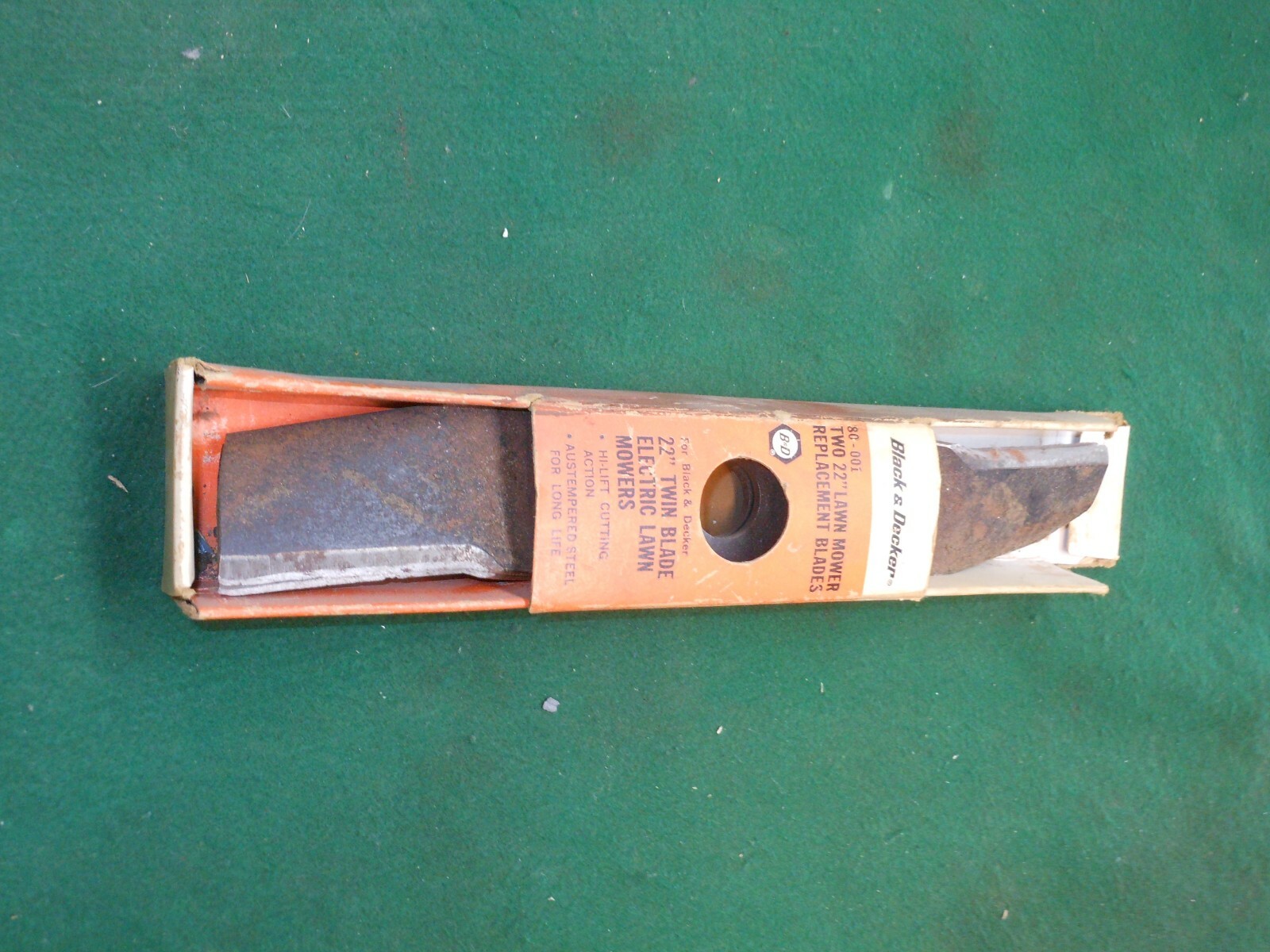 Black & Decker Electric Lawn Mower Blade Replacement 18" twin blade USA eBay