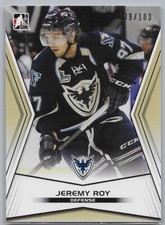 2014-15 Jeremy Roy Leaf ITG CHL Draft Gold /100