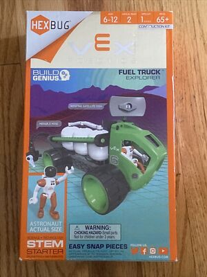 HEXBUG Vex Robotics Fuel Truck Snap Together Model Kit  New! Free Shipping!