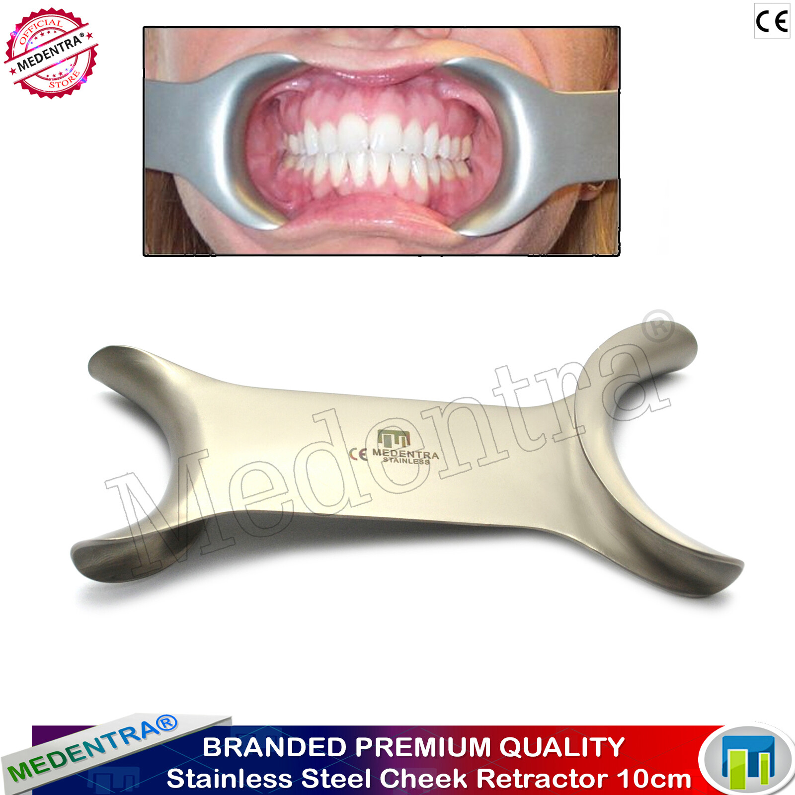 Dental Lip and Cheek Retractors Mouth Opener Stainless Metal Wire Surgical Range eBay