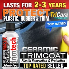 CERAMIC TRIM COAT TOP SELLING CERAMIC COATING QUICK PLASTIC TRIM RESTORER- "KIT"