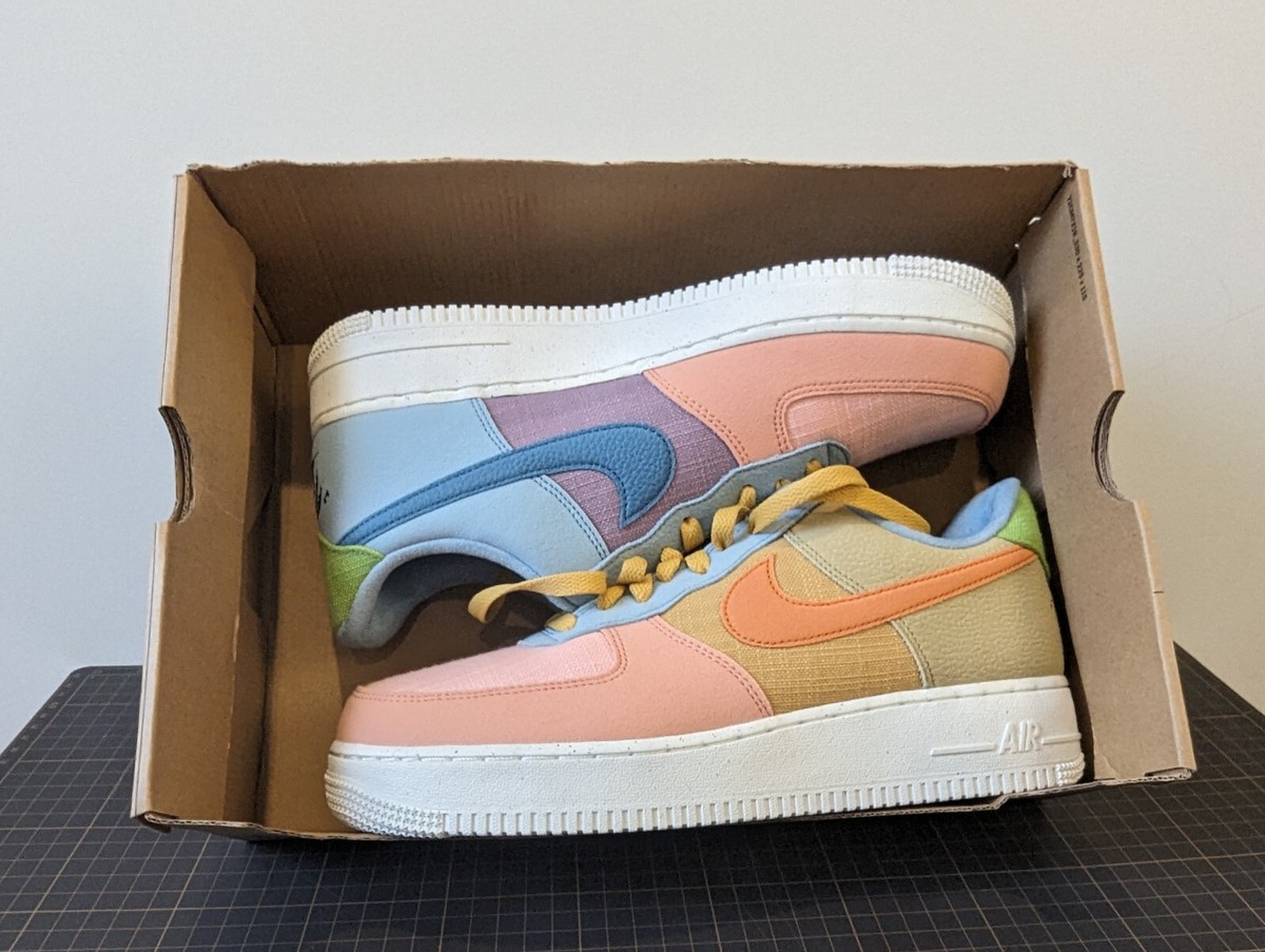 Size 9 - Nike Air Force 1 '07 LV8 Next Nature Low Sun Club