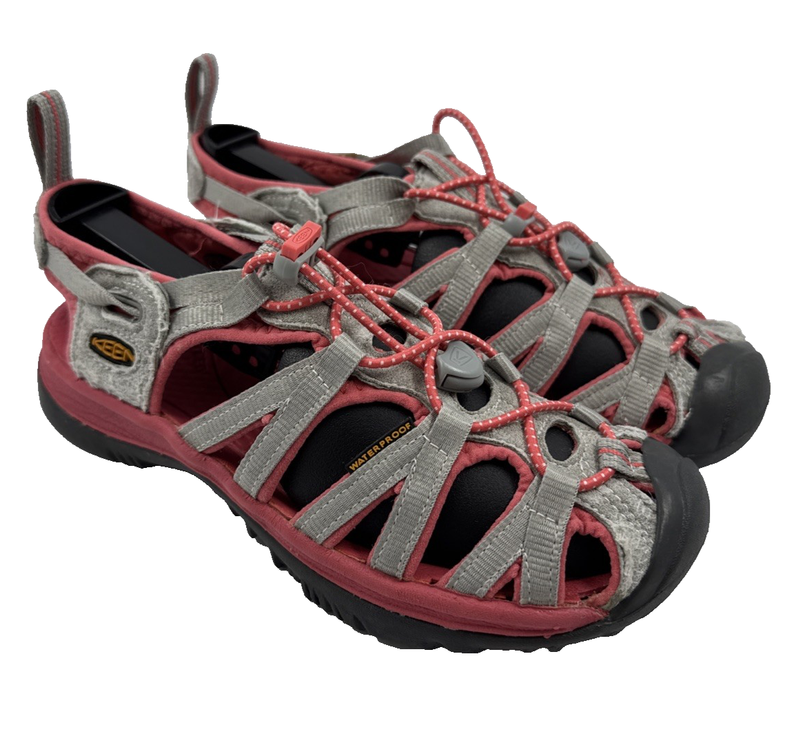 Sandali da trekking KEEN Whisper donna taglia 6 5 grigio neutro rosa acqua outdoor