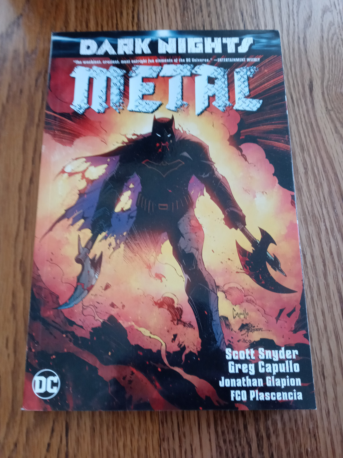 DC Comics Dark Nights: Metal de Scott Snyder (versión de bolsillo comercial, 2018)