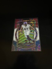 Ed Ingram 2022 Select Club Level Tri-Color Prizm /149 RC Vikings 236 PWE