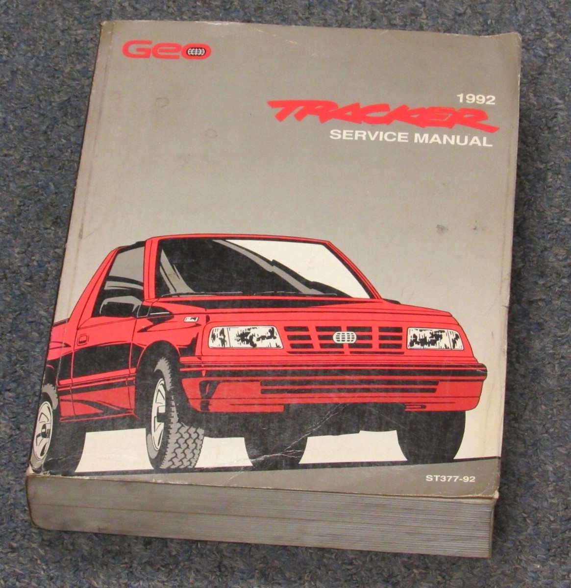 1992 Geo Tracker Service Repair Shop Manual | eBay
