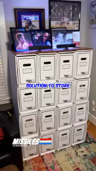 5 Pack LONG DrawerBoxes(tm) w/5 BoxSort Rails Comic Book Storage