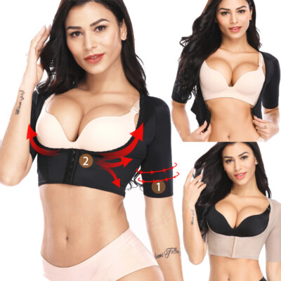 Women Weight Loss Arm Body Shaper Fat Cellulite Slimming Push Up Wrap Belt Band