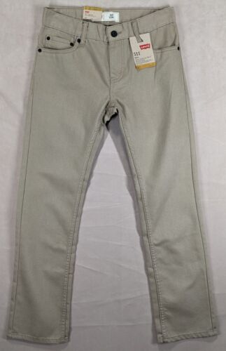 Levis 511 14 Boys Jeans NWT 27x27 Beige - Picture 1 of 7