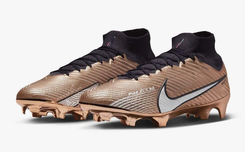 Nike Zoom Mercurial Superfly 9 Elite FG Gold for sale | eBay