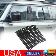 Window B pillar Post Protector Decor Cover Trim For Land Rover Defender 2020-23