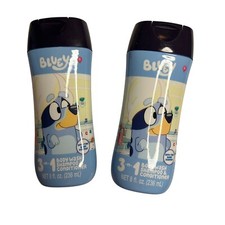 Bluey 3-in-1 Kids Body Wash Shampoo Conditioner Berry Scented 8 fl oz