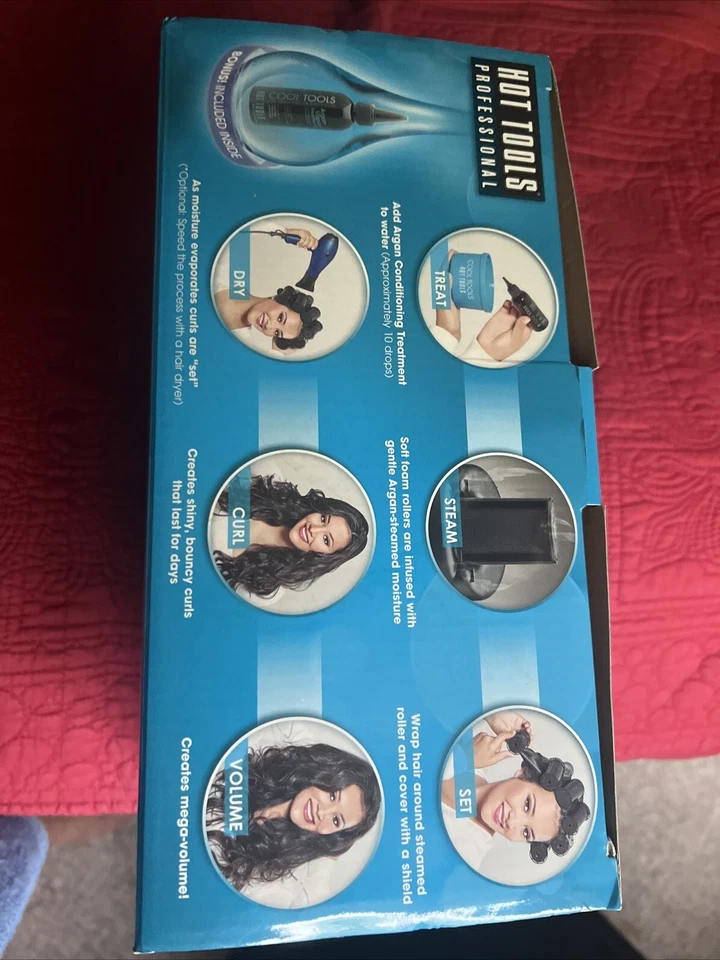 Hot Tool’s Cool Tools Conditioning Steam Setter, NIB - Image 2 of 4