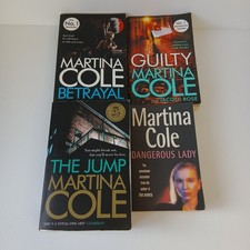 Martina Cole Bundle 4 Paperback Books The Jump, Guilty, Betrayal, Dangerous Lady