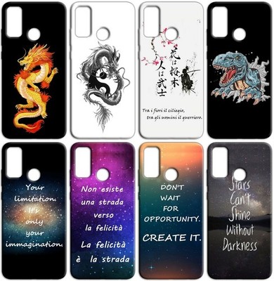Hülle Cover für TCL 20 AX 5G Back Case TPU Silikon Weich Motiv U3