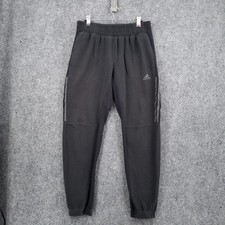 Adidas Aeroready Jogger Mens L Large Black Sweatpants Athletic Gym Training