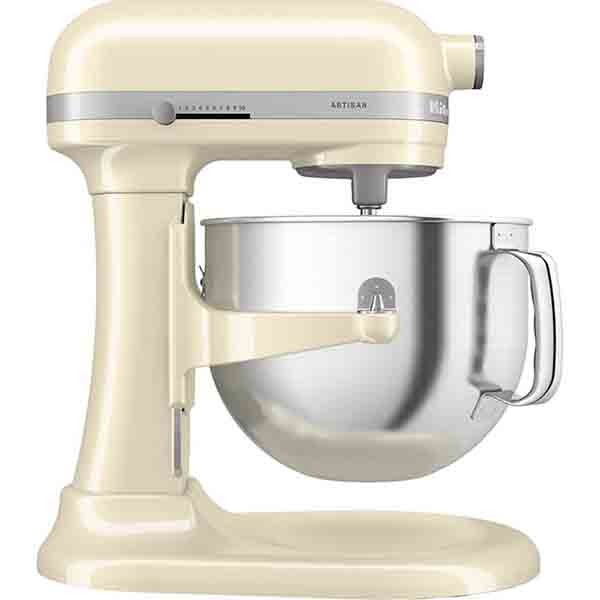 KitchenAid 5KSM70SHXEAC Cremefarbener Planetenmixer mit Hebeschssel 6,6 L