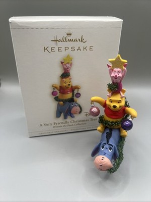 Hallmark Keepsake 2006 Winnie the Pooh A Very Friendly Christmas Tree Ornament