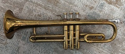 Vintage Cavalier Trumpet / Cornet Plays Well 1940's By Pan