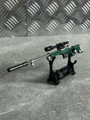 Collapsible keychain model sniper rifle AWM (AWP CS 2)