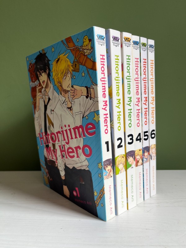 Hitorijime My Hero volumes 1-6 manga books