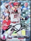2017 Bowman Mike Trout Autograph Card Auto COA