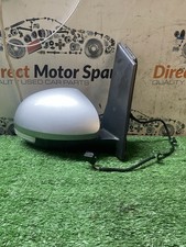 2015 SEAT ALHAMBRA DRIVERS SIDE WING MIRROR SILVER LA7W