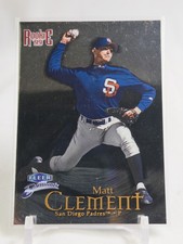 1999 Fleer Brilliants Matt Clement Rookie Card #139 San Diego Padres RC MLB. rookie card picture
