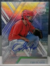 2017 Elite Extra Edition Autograph #609 Carlos Soto St. Louis Cardinals Rookie