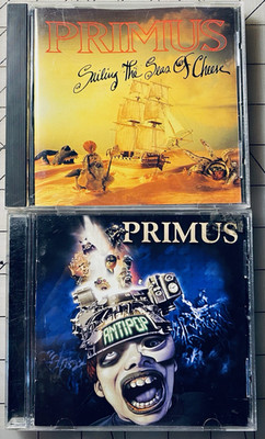 Primus 2 CD Lot: Sailing the Seas of Cheese & Antipop - Original US Pressings!!!