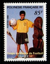 FRENCH POLYNESIA SG825 1998 FOOTBAL WORLD CUP MNH