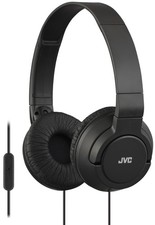 JVC Lightweight Flat Foldable On Ear Colorful One Size, Black