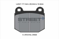 BremsbeläGe Ford Focus II Kombi 1,6 Ti-Vct Baujahr 09/05-07/11 KW 85 PS 116 - Pa