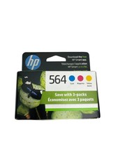HP 564 N9H557FN Yellow, Cyan and Magenta Ink Cartridge - Exp.04/24 11/25